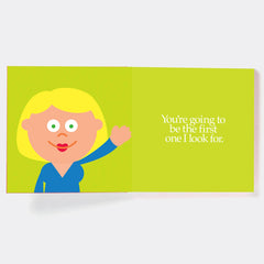 You're Going to be a Mum Board Book and Matching Pair of Socks