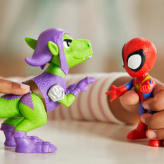 Marvel Dino-Webs Spidey & Goblin Raptor Toy