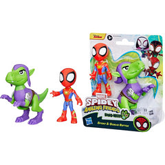 Marvel Dino-Webs Spidey & Goblin Raptor Toy