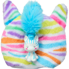 Barbie Cutie Reveal Colourful Dreams Series Soft Plush & 10 Surprises - Zebra