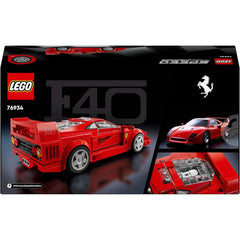 Lego Speed Champions 76934 Ferrari F40 Supercar Toy Car Playset