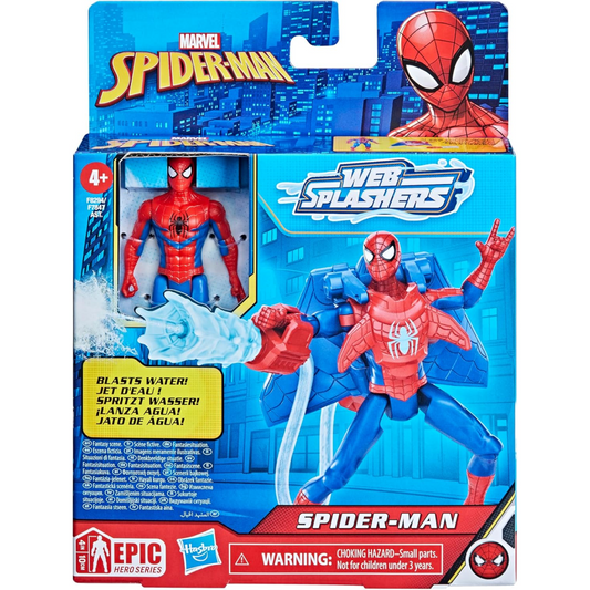Marvel Epic Hero Series SPIDER-MAN Figure Spider-Man WEB SPLASHERS