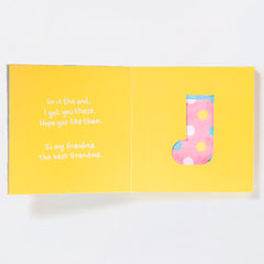 A Present for My Grandma Board Book and a Pair of Socks