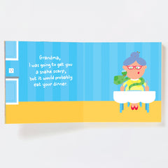 A Present for My Grandma Board Book and a Pair of Socks