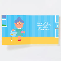 A Present for My Grandma Board Book and a Pair of Socks