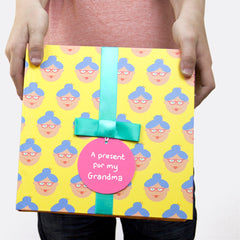 A Present for My Grandma Board Book and a Pair of Socks