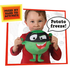 Cbeebies Supertato Talking Evil Pea Soft Toy Kids Plush Figure Gift