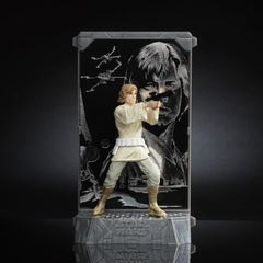 Star Wars The Black Series 03 LUKE SKYWALKER Figure Titanium Series