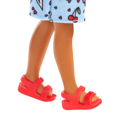 Barbie Chelsea Small Doll 6-Inch Removable Blue Dress With Brown Hair