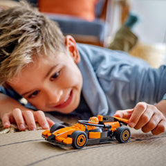Lego City 60442 F1 Driver With Mclaren Race Car Construction Playset