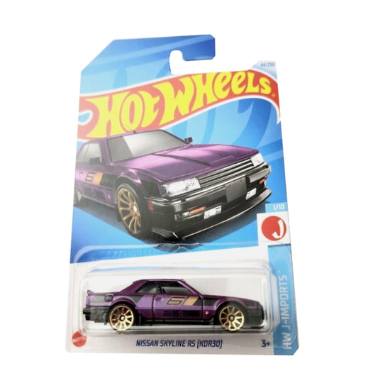 Hot Wheels Die-Cast Vehicle Nissan Skyline RS Purple