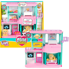 Little Live Pets Mama Surprise Baby Care Clinic Retriever Playset