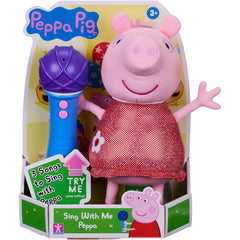 Peppa Pig Sing With Me Interactive Plush Soft Toy with Microphone