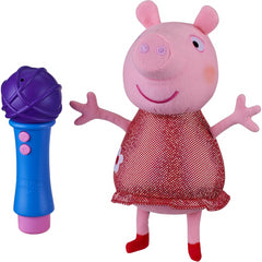 Peppa Pig Sing With Me Interactive Plush Soft Toy with Microphone