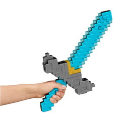 A Minecraft Movie Click and Switch Convertible Sword and Pickaxe