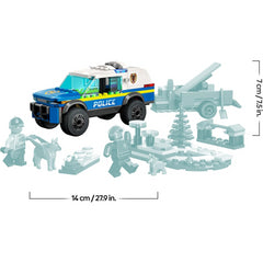 Lego City 60369 Mobile Police Dog Training Toy