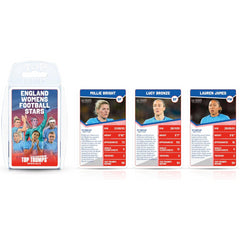 Top Trumps Cards Game - England Womens Football Stars