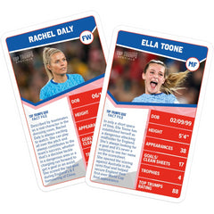 Top Trumps Cards Game - England Womens Football Stars
