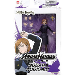Bandai Anime Heroes Nobara Kugisaki Jujutsu Kaisen 6.5-Inch Action Figure