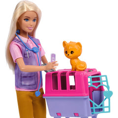 Barbie You Can Be Anything Animal Rescue Playset