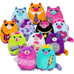 Misfittens Wild Cats Plush Series 3 Random Collectible Toy