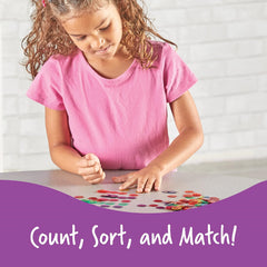 Learning Resources Transparent Counters Counting Tools for Math Activities