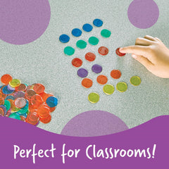 Learning Resources Transparent Counters Counting Tools for Math Activities