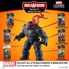 Marvel Legends Series LUKE CAGE POWER MAN Figure 4 Marvel Knights (BUILD A FIGURE: MINDLESS ONE-LEFT LEG)