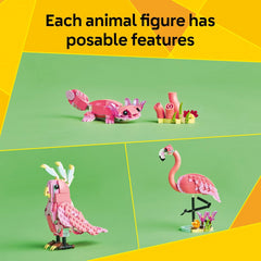 Lego Creator Wild Animals Pink Flamingo 3 in 1