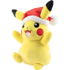 Pokemon Santa Hat Pikachu 8-Inch Plush Soft Toy