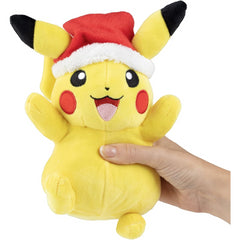 Pokemon Santa Hat Pikachu 8-Inch Plush Soft Toy