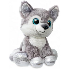 Aurora Blizzard Husky Dog Plush Soft Stuffed Animal