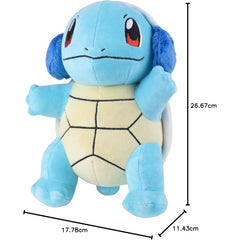 Pokemon Squirtle with Ear Muffs 8-Inch Plush Soft Toy