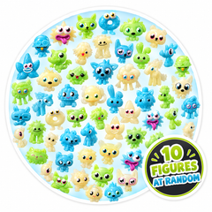 Moshi Monsters Series 2 Halloween Figures Glow In The Dark Pack of 10 Random (No Retail Packaging)