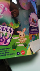 My Garden Baby Brush & Smile Little Bunny Baby Doll 12-in with 3 Accessories (Damaged Box)