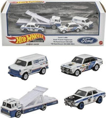Hot Wheels Premium Ford Race Team Set