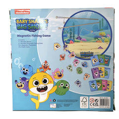 Pinkfong Baby Shark's Big Show Magnetic Wooden Fishing Game