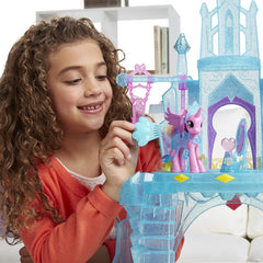 My Little Pony Crystal Empire Castle Explore Equestria Light Up Playset