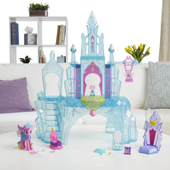 My Little Pony Crystal Empire Castle Explore Equestria Light Up Playset