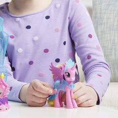 My Little Pony Crystal Empire Castle Explore Equestria Light Up Playset