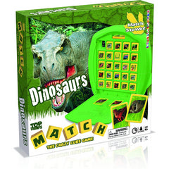 Top Trumps Match Board Game - Dinosaurs for Kids & Adults 035804 - Maqio
