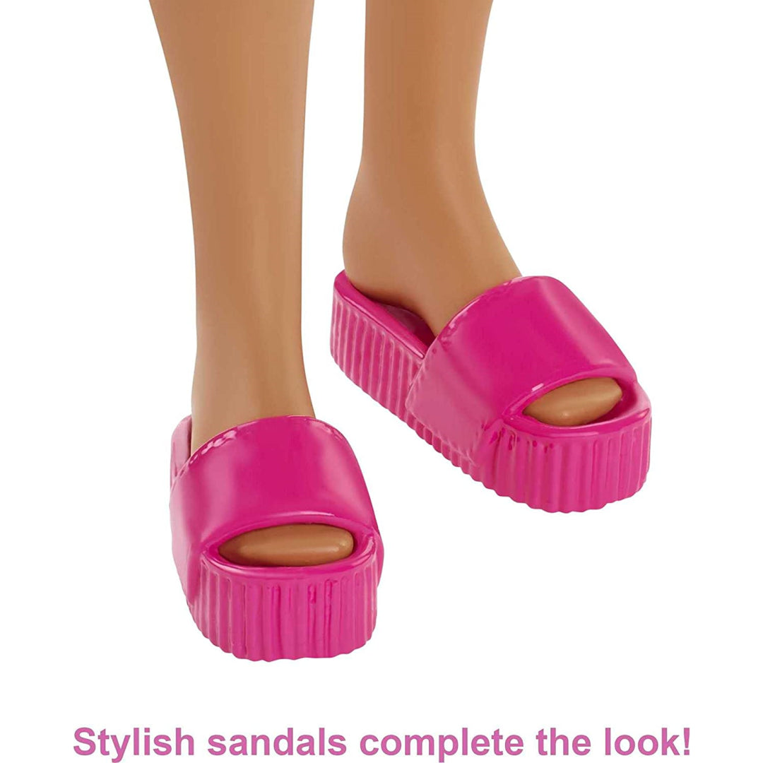 Barbie Loves the Ocean - Rainbow Striped Dress Doll - Maqio