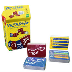 Mattel Games UNO Express, Pictionary, Scrabble Pack of 3 - Maqio
