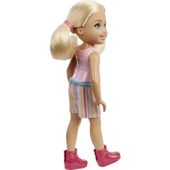 Barbie Club Chelsea Pink Stripe Outfit Doll - Maqio