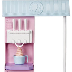 Barbie Ice Cream Making Shop Playset & Blonde Doll