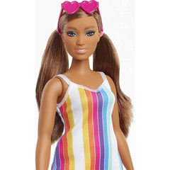 Barbie Loves the Ocean - Rainbow Striped Dress Doll - Maqio