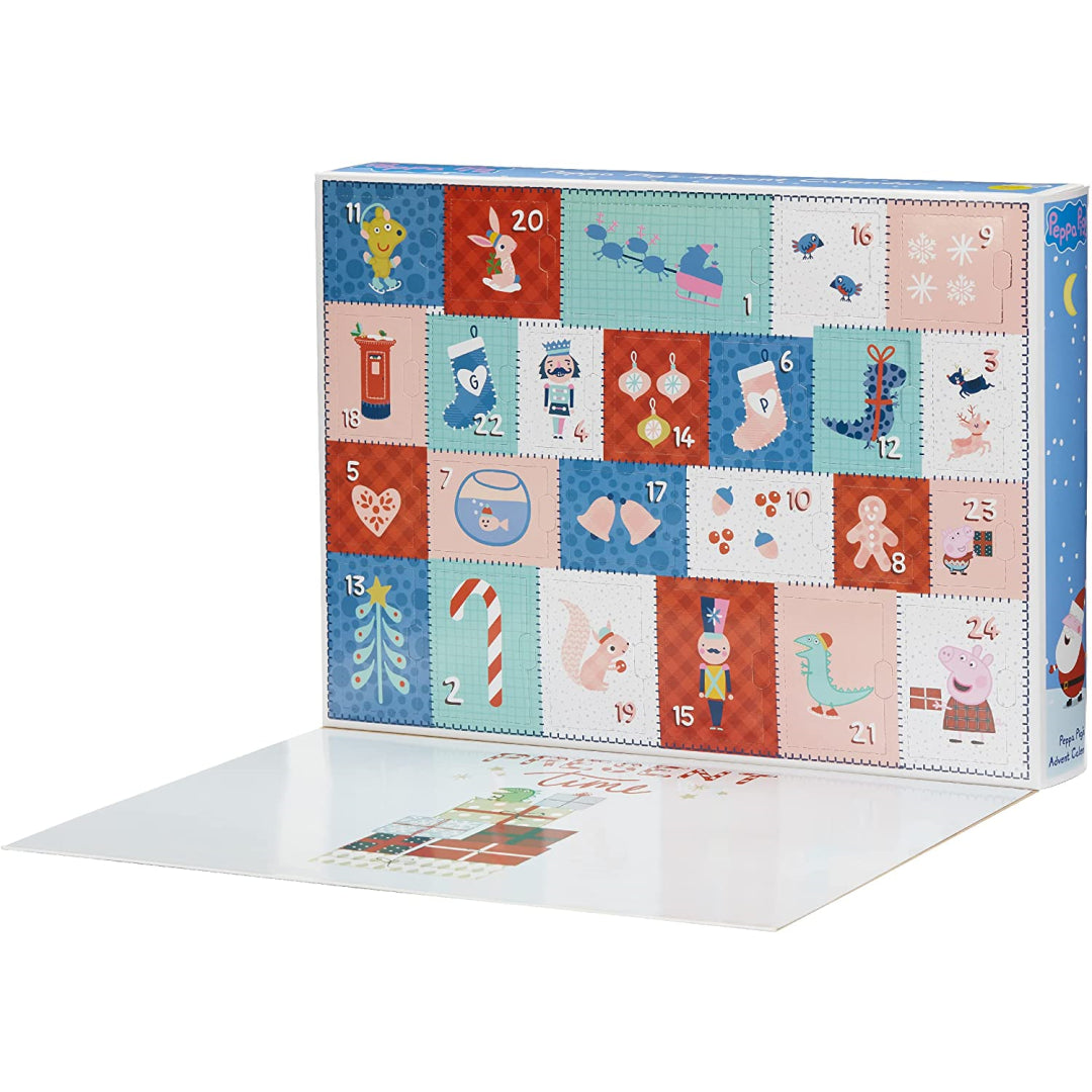 Peppa Pig Advent Christmas Calendar 24 Days inc Figures - Maqio