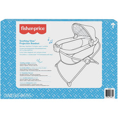 Fisher-Price Soothing View Projection Bassinet for Newborn Babies