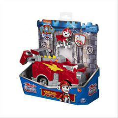 Paw Patrol Rescue Knights Deluxe Vehicle & Action Figure - Marshall