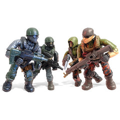 Mega Construx Call of Duty Micro Figures - Special Ops vs Jungle Mercenaries